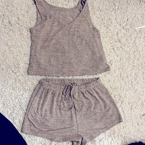 Medium beige pajama set
